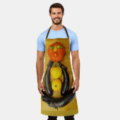 Egg Planti Planti All-Over Print Schort (Gedragen)