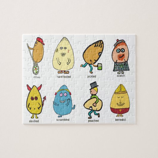 Egg Puns Legpuzzel (Horizontaal)