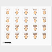 Egg-ree To Dis-Egg-ree Egg Pun Sticker (Vel)
