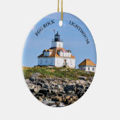 Egg Rock Lighthouse, Bar Harbor Maine Ornament (Rechts)