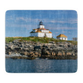 Egg Rock Lighthouse Bar Harbour Maine Cutting Boar Snijplank (Voorkant)