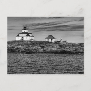 Egg Rock vuurtoren Maine-Briefkaart Briefkaart