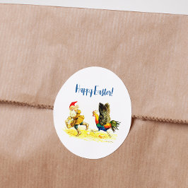 Egg Theif Grappig Jenny Nyström Pasen Ronde Sticker