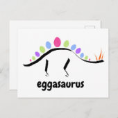 Eggasaurus-Briefkaart Briefkaart (Voorkant / Achterkant)