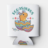 Eggasaurus Easter Dinosaur Egg Blikjeskoeler (Achterkant)