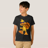 Eggbert le T-shirt frais de basket-ball d'enfants (Devant entier)
