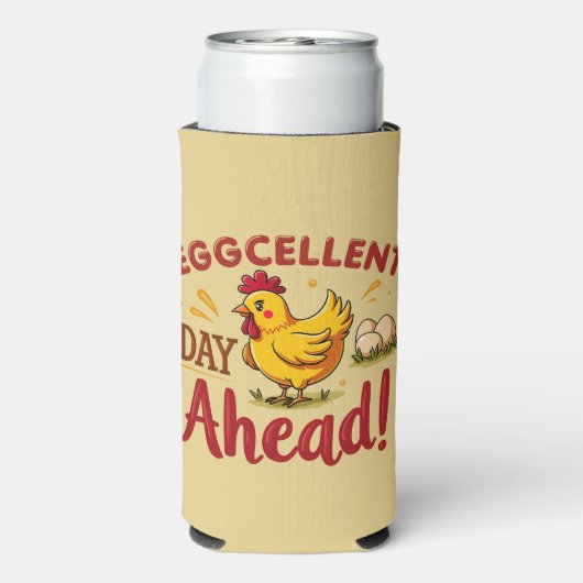 Eggcellent Day Ahead Funny Chicken Boerderij (Seltzer Achterkant)