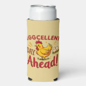 Eggcellent Day Ahead Funny Chicken Boerderij (Seltzer Voorkant)