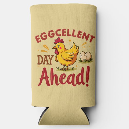 Eggcellent Day Ahead Funny Chicken Boerderij (Voorkant)