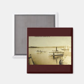 Eggemoggin Reach, Sargentville, Maine Magneet (Voorkant / Achterkant)