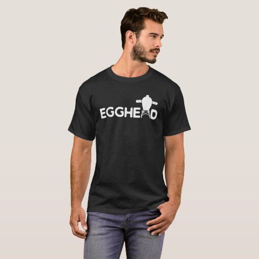 Egghead Funny BBQ Kamado Smoker Grilling T Shirt P (Voorkant volledig)