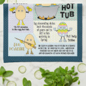 Egghead Oeufs Serviettes de cuisine (Plié)