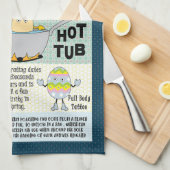 Egghead Oeufs Serviettes de cuisine (Quart Plié)