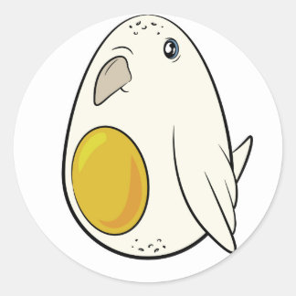 Eggie Birble Ronde Sticker