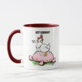 Eggnog ? par Jeff Willis Art Mug (Gauche)