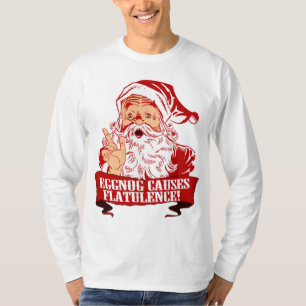 Eggnog veroorzaakt opflakkering t-shirt