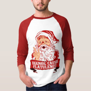Eggnog veroorzaakt opflakkering t-shirt