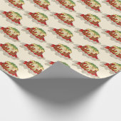 Eggplant Aubgergine Parm Parmesan Italy Food Cadeaupapier (Hoek)