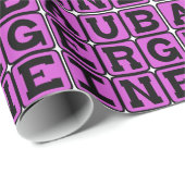 Eggplant Cadeaupapier (Rol Hoek)