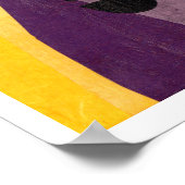 Eggplant door Jill Connor Poster (Hoek)