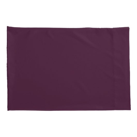 Eggplant Eggplant Deep Paars Kussensloop (Achterkant-Rechts)