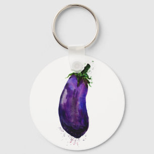 Eggplant Eggplant Sleutelhanger