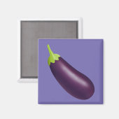 Eggplant Emoji Magnet (Recto/Verso)