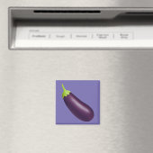 Eggplant Emoji Magnet (In Situ (Lave-vaisselle))