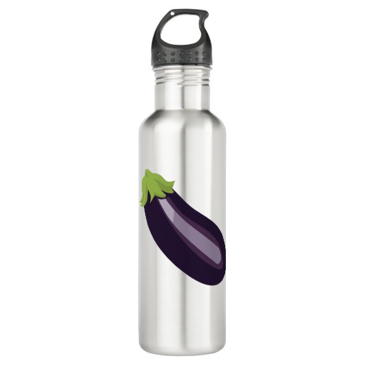 Eggplant Emoji Waterfles (Voorkant)