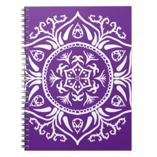 Eggplant Mandala Notitieboek