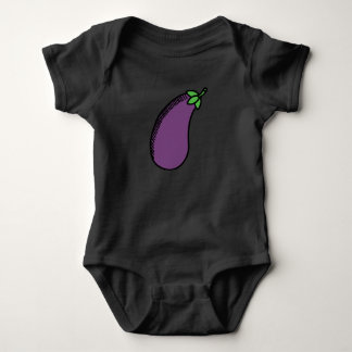 Eggplant Romper