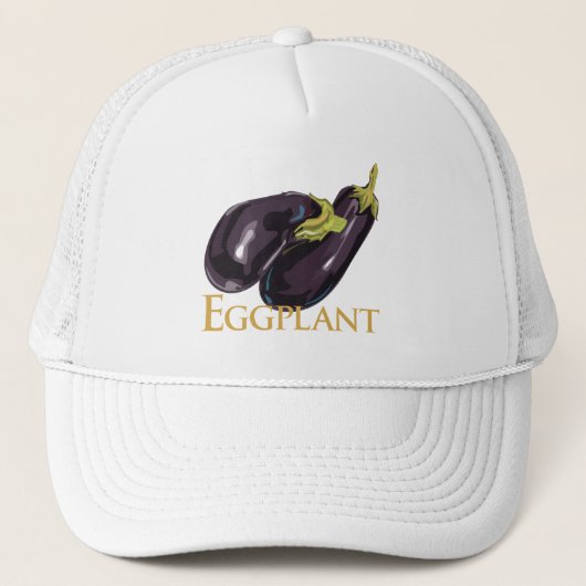 Eggplant Trucker Pet (Voorkant)