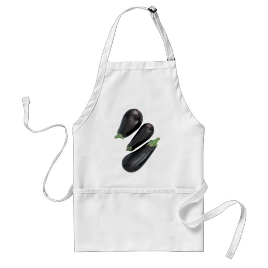 Eggplanten Standaard Schort (Voorkant)