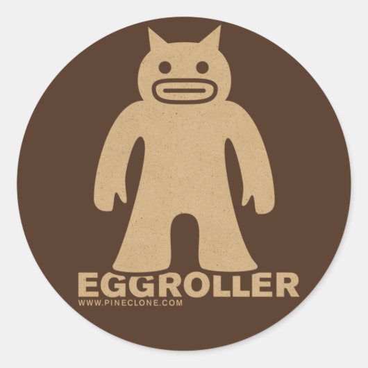 EGGROLLER STICKER (Voorkant)