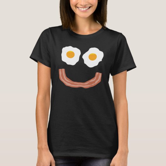 Eggs Bacon T-shirt (Voorkant)