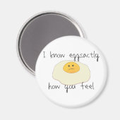 Eggsactly hoe je je voelt magneet (Voorkant / Achterkant)