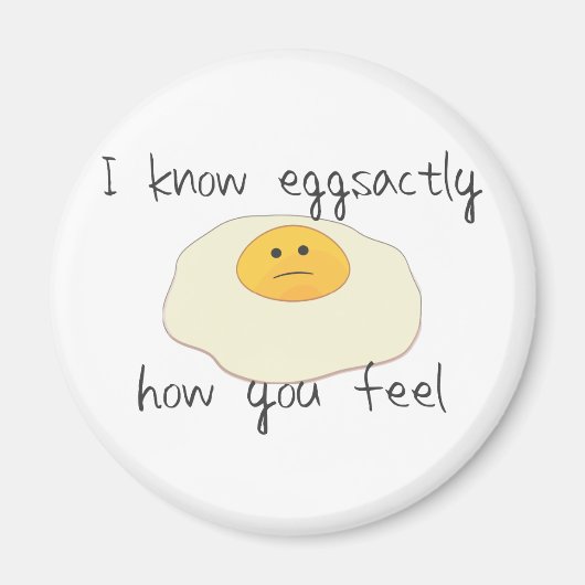 Eggsactly hoe je je voelt magneet (Voorkant)