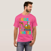 Eggscavator Funny Pasen Graafmachine Ei Jacht Tod T-shirt (Voorkant volledig)