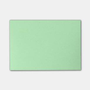 Eggshell Blue Green Pastel Color Background Post-it® Notes