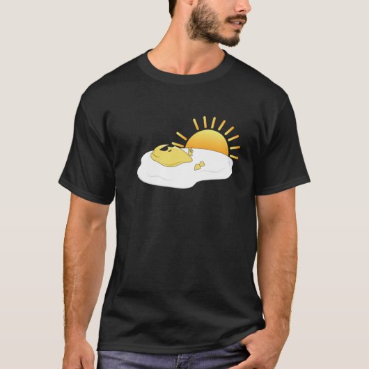 Eggspensive Eggs u201CKeep On The Sunny Sideu201D T-shirt (Voorkant)
