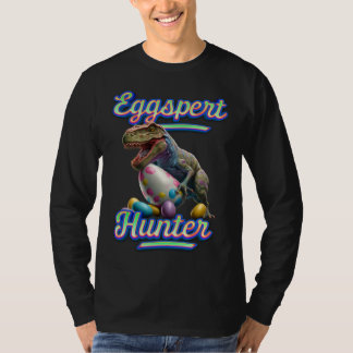 Eggspert Easter Eggs Hunter Easter Dinosaur Egg  2 T-shirt