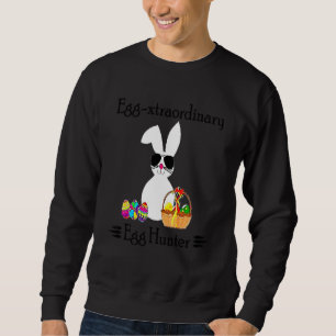 Eggspert Hunter Easter Boy Girl Cool Bunny Pa Trui
