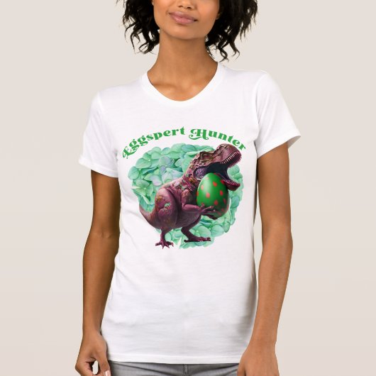 Eggspert Hunter Easter Egg Easter T-shirt (Voorkant)