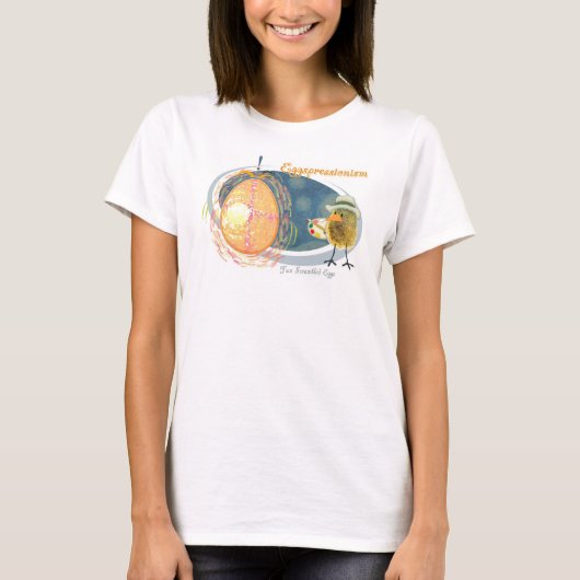 EGGSPRESSIONISME T-SHIRT (Voorkant)