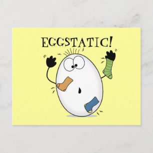 Eggstatic-extatisch Ei Briefkaart