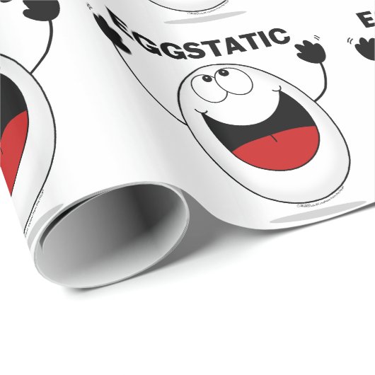 Eggstatisch-ecstatisch ei cadeaupapier (Rol Hoek)