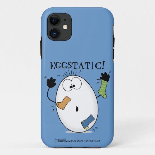 Eggstatisch-ecstatisch ei Case-Mate iPhone case (Achterkant)