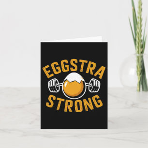 Eggstra sterke grappige ei-eiwit bodybuilding woor kaart