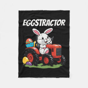 Eggstractor Grappig Paasdag Mannen Vrouwen Konijnt Fleece Deken