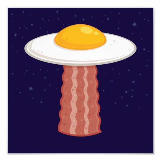 Eggstraterrestrisch Foto Afdruk (Voorkant)